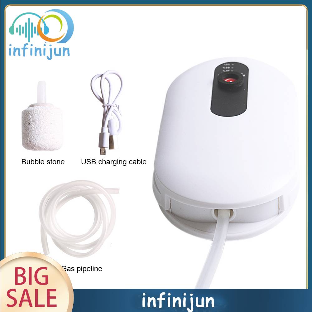 Máy Bơm Oxy 1500mAh AC DC Tiện Lợi Cho Hoạt Động Ngoài Trời