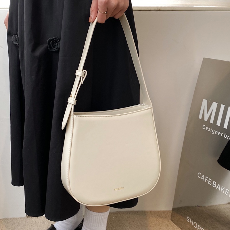 Túi Xách JASMIN NOIR Da PU Đeo Chéo Phong Cách Retro Chất Lượng Cao