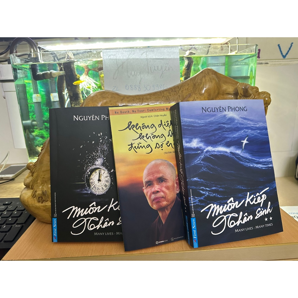 Sách - Muôn Kiếp Nhân Sinh + Ko Diệt Ko Sinh Đừng Sợ Hãi