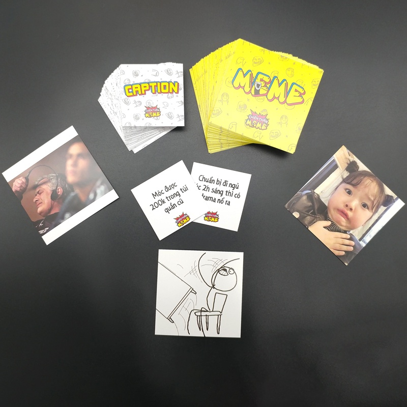 Boardgame Thẻ Bài Chiến Thần Meme - BGV