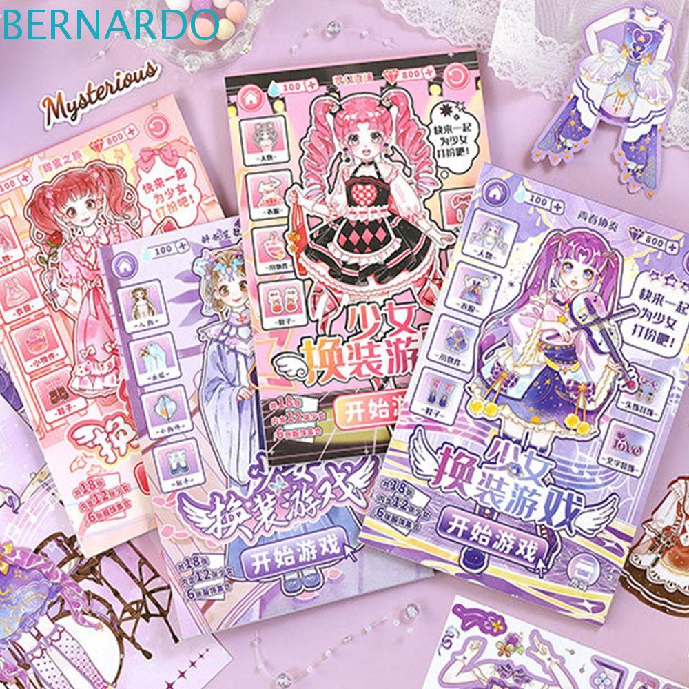 Nhãn Dán Trang Trí Sổ Tay DIY Hình Công Chúa Bé Gái BERNARDO Make Your Own Princess