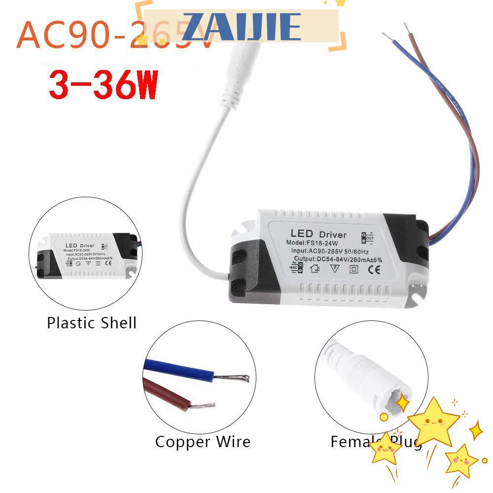 Bảng Điều Khiển Đèn LED Zaijie 24 3W-36W Chống Nước Kết Nối Dễ Lắp Đặt