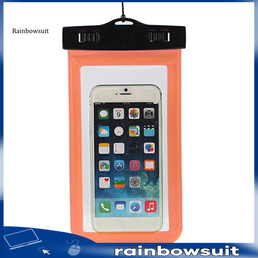 Túi Đựng Điện Thoại Chống Thấm Nước Kèm Kẹp Tiện Dụng Khi Đi Bơi