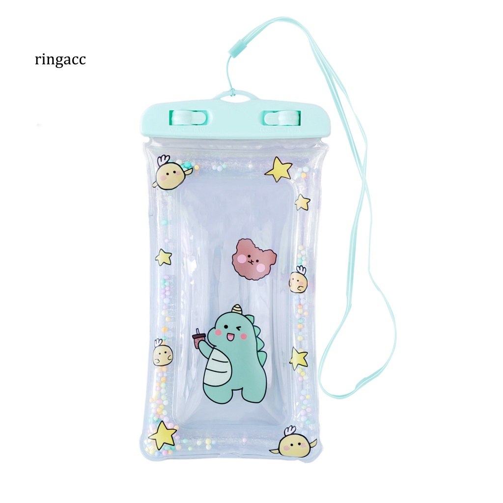 Túi Khí Nổi Chống Nước IP68 In Họa Tiết Hoạt Hình Cho Điện Thoại