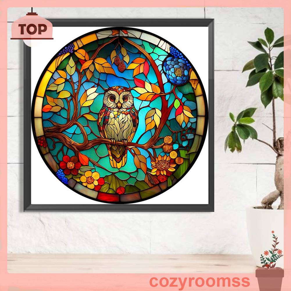 Tranh Đính Đá Kim Cương Toàn Bộ 5D DIY Hình Vẽ Động Vật