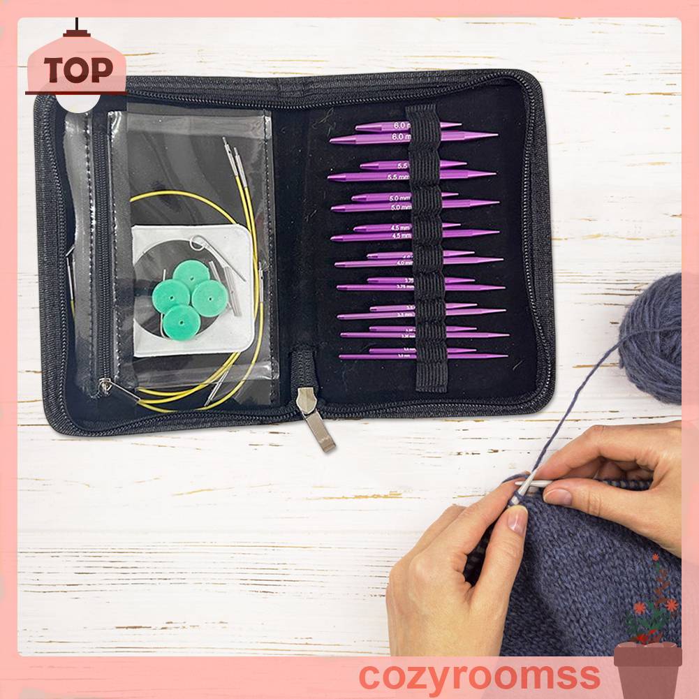 1 Bộ Kim Móc Len Bằng Nhôm Thoải Mái DIY