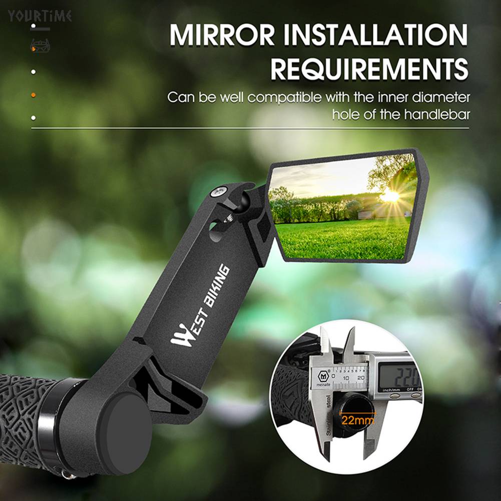 Gương Chiếu Hậu Xoay Được Dành Cho Xe Đạp Leo Núi