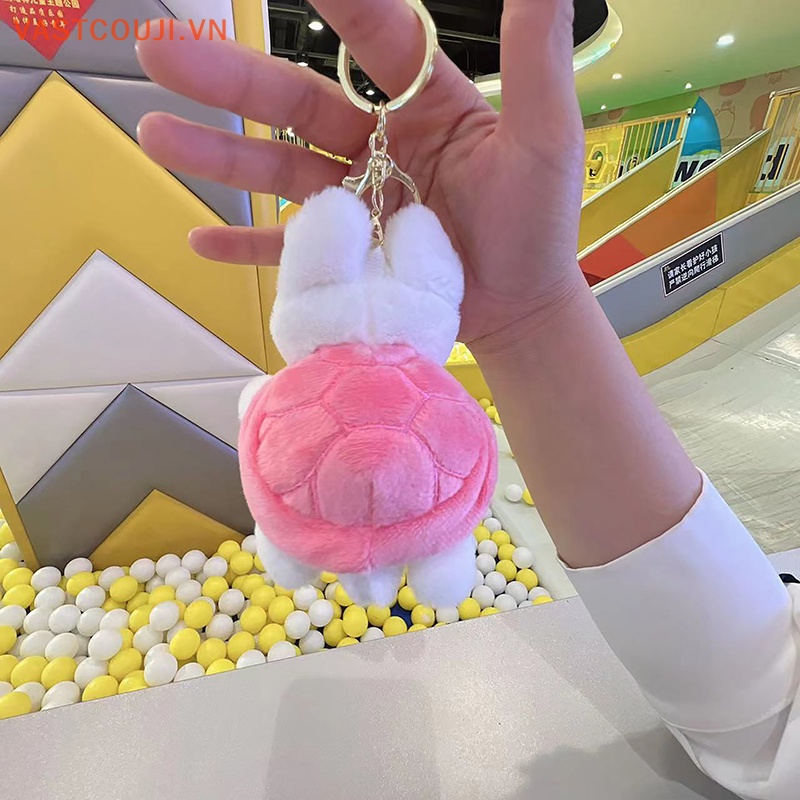 1 Móc Khóa Hình Rùa Nhồi Bông Đáng Yêu