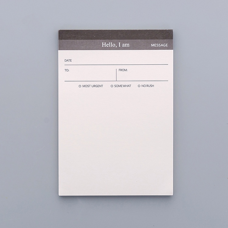 Sổ Tay 50 Tờ Giấy Ghi Chú Thiết Kế Đơn Giản Tiện Lợi Dễ Sử Dụng