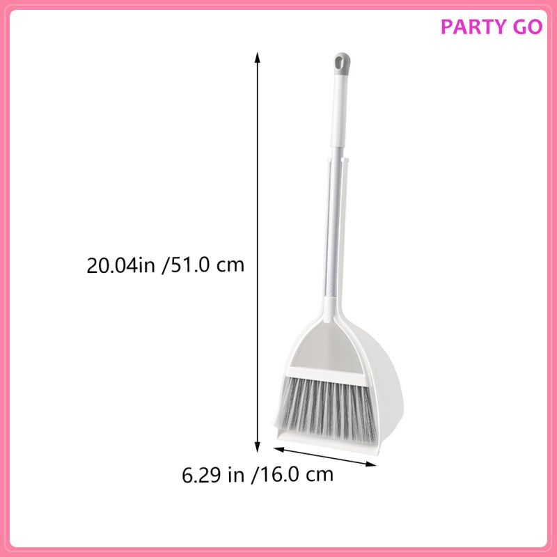 Bộ Đồ Chơi Chổi Và Đồ Hốt Rác Mini Cầm Tay Cho Bé