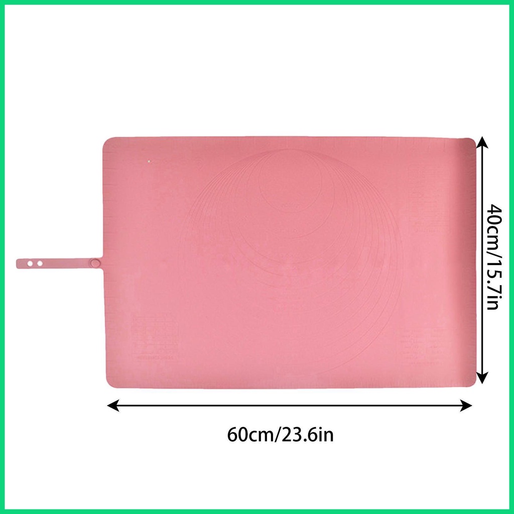 Thảm Nướng Bánh Bằng Silicon Dày Dặn Chống Dính Kích Thước 24x16Inch