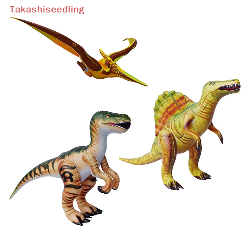 Bong Bóng PVC Bơm Hơi Hình Khủng Long Sống Động Trang Trí Tiệc Cho Bé