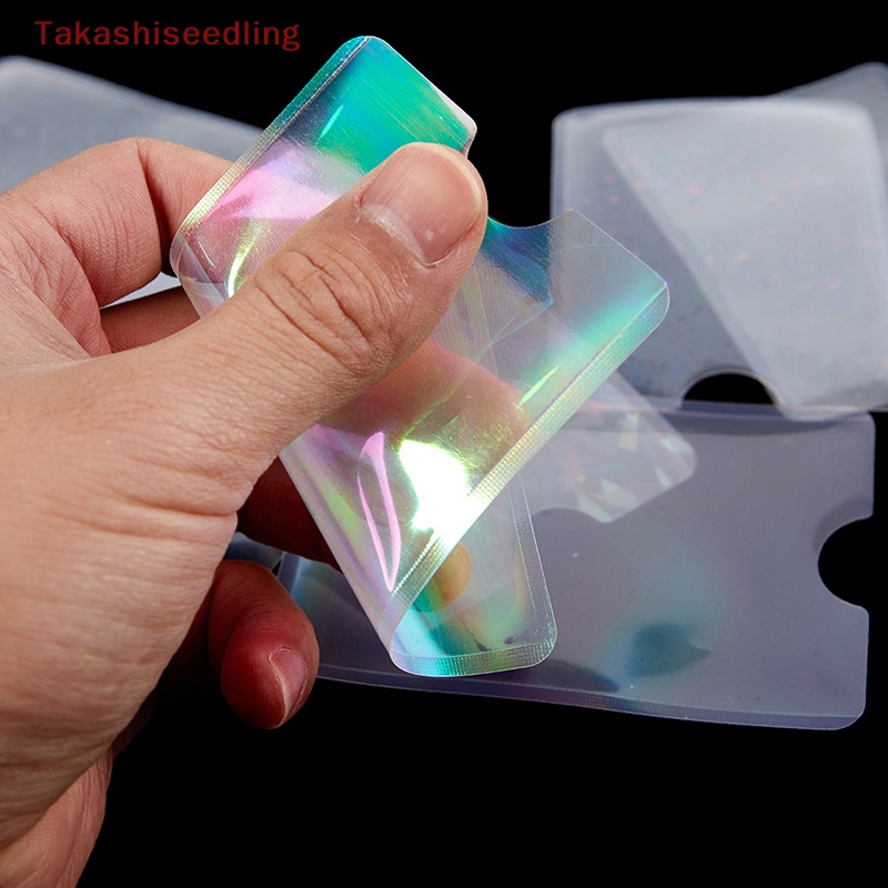 Set 10 Tấm Phim Cứng 3 Inch Bảo Vệ Thẻ Hàn Quốc Không Axit