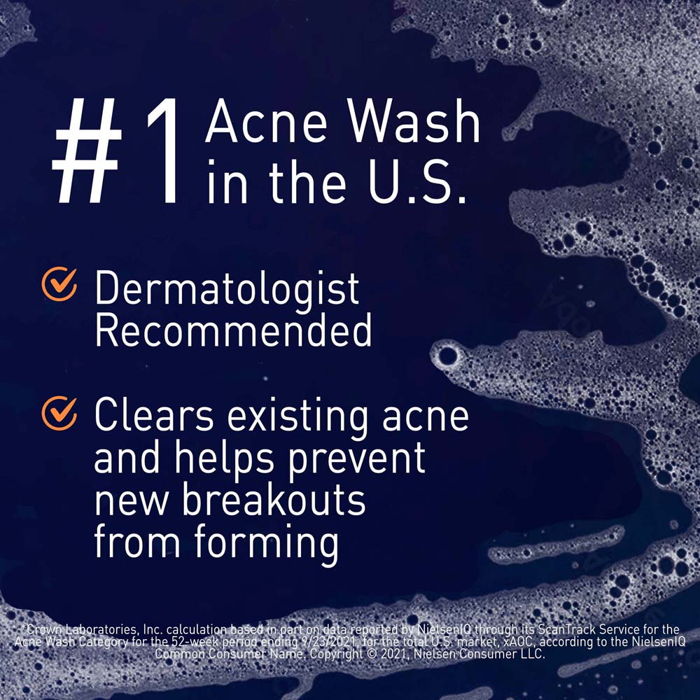 PanOxyl Facial Cleanser Facial Lotion prevents the formation of new acne, suitable for acne and oily skin  156g