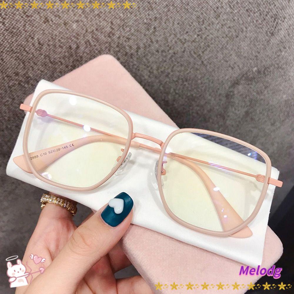 MELODG Kính Mát Chống Ánh Sáng Xanh Kiểu Dáng Cổ Điển Dễ Thương Cho Nam Và Nữ