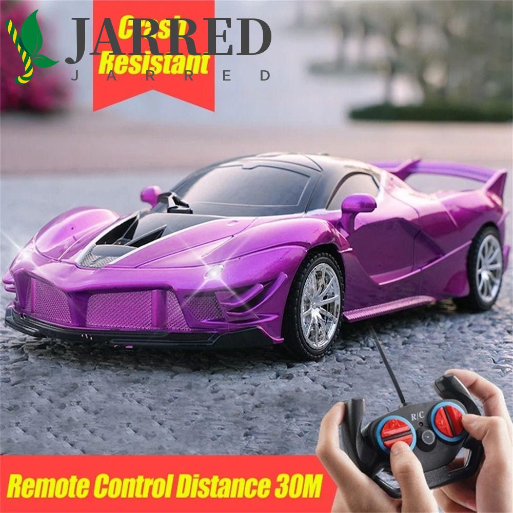 JARRED Xe Hơi Điều Khiển Từ Xa Đồ Chơi Tốc Độ Cao Có Đèn Led Cho Bé Trai 1: 16 RC