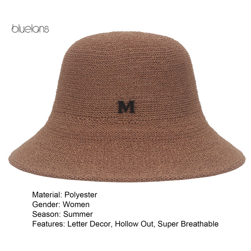 Nón Tai Bèo Chống Nắng Thoáng Khí Thiết Kế Dây Bện Thời Trang Cho Nữ