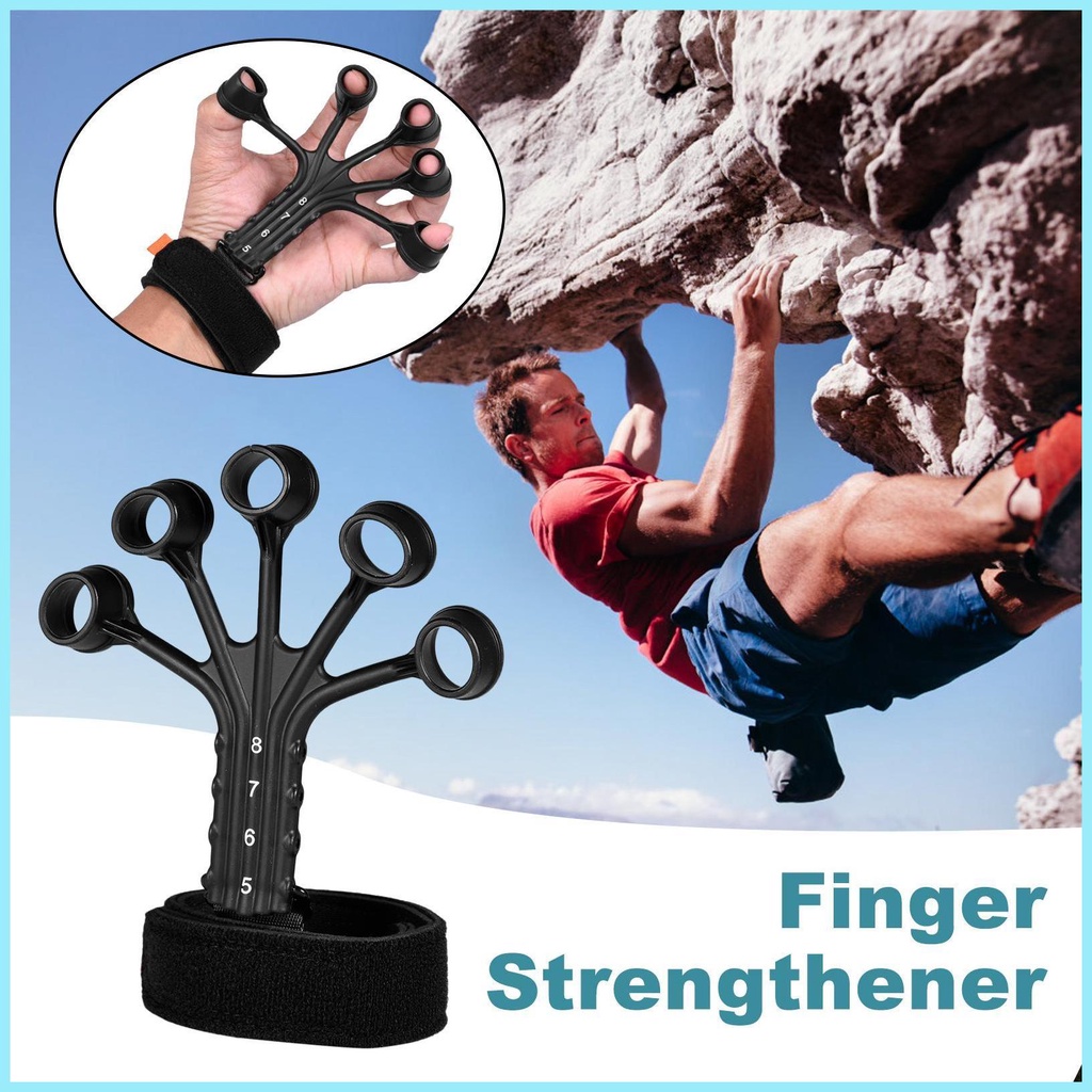 Dụng Cụ Luyện Tập Lực Nắm Ngón Tay Cho Người Chơi Rock Climbers Tennis tdevn