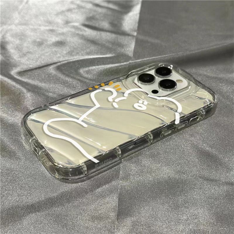 Ốp Điện Thoại Mềm Trong Suốt In Hình Gấu Mập Dễ Thương Cho Iphone 14Promax 1312 / 11 7 / 8plus xr / sins NYDP