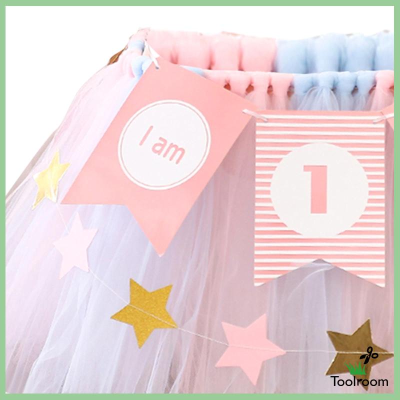 Banner Trang Trí Tiệc Sinh Nhật 1 Tuổi Cho Bé