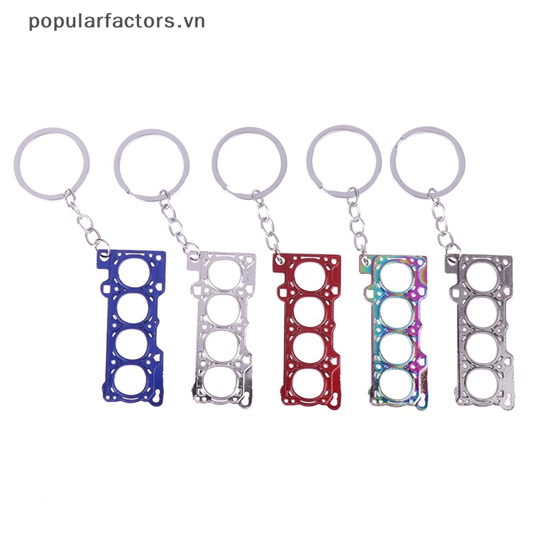 Móc Khóa Hình Trụ Điều Chỉnh Được DIY Cho F1 Racing Fan