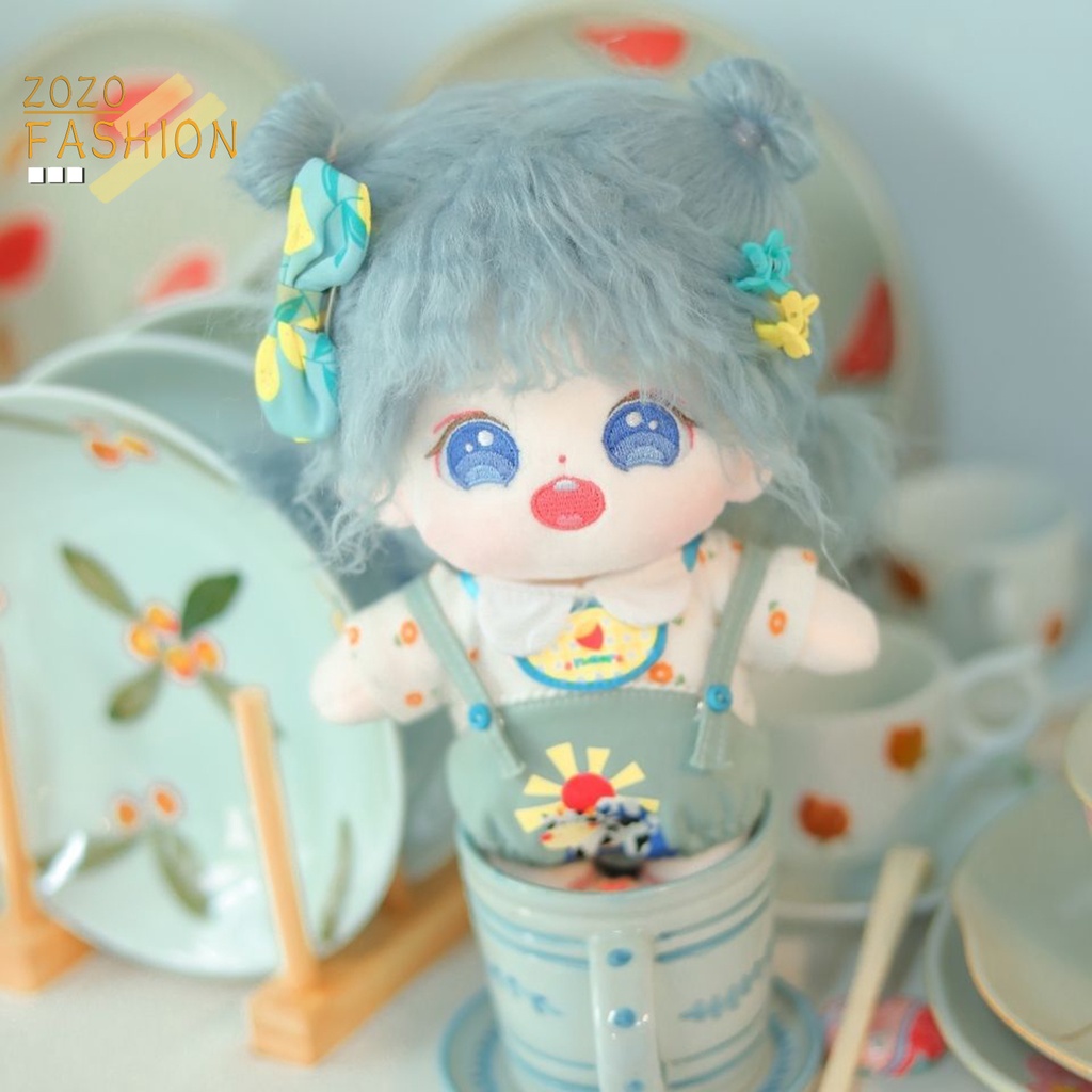 1 Bộ Búp Bê Đồ Chơi Bằng Vải Bông Nhẹ Nhàng Đáng Yêu Trang Trí Nhà Cửa