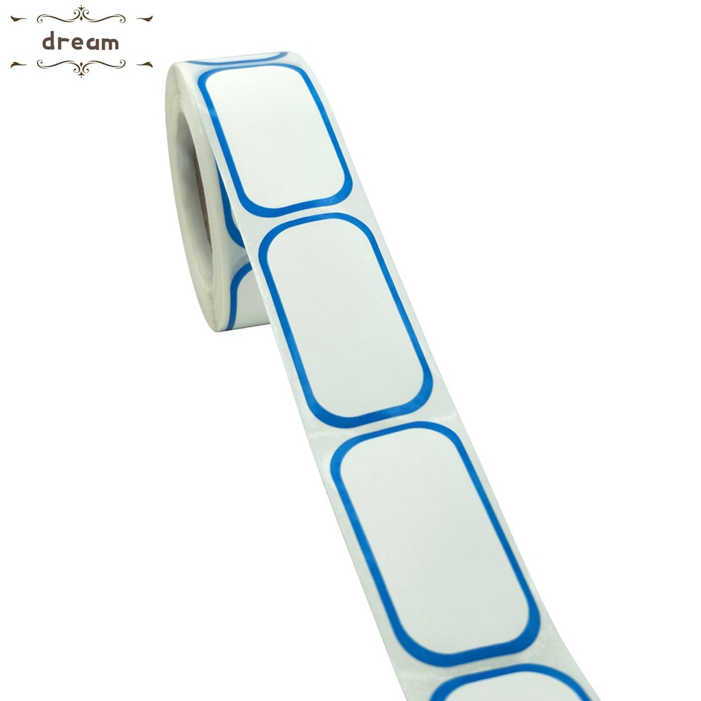 【DREAMLIFE】Roll Stickers Kitchen Canisters Office Supplies Pasted On Jars And Cups