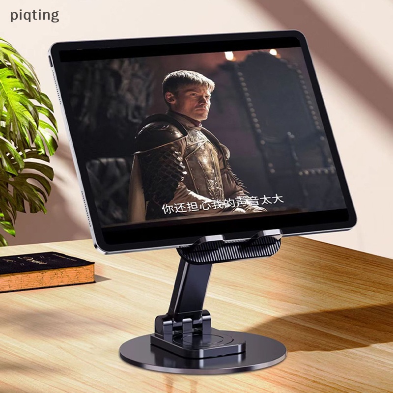 Piqt 360 Độ Chất Lượng Cao Tiện Lợi Dễ Sử Dụng° Giá Đỡ Điện Thoại Để Bàn Bằng Kim Loại Tùy Chỉnh Tiện Dụng