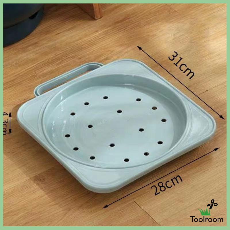 Giá Đỡ Chậu Cây Có Bánh Xe Lăn Bền Chắc Dành Cho Vườn Nhà