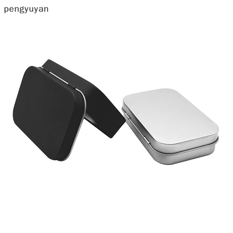 [pengyuyan] Bộ Dụng Cụ Sinh Tồn Nhỏ Bằng Thiếc Rỗng Màu Bạc Đen [Mới]