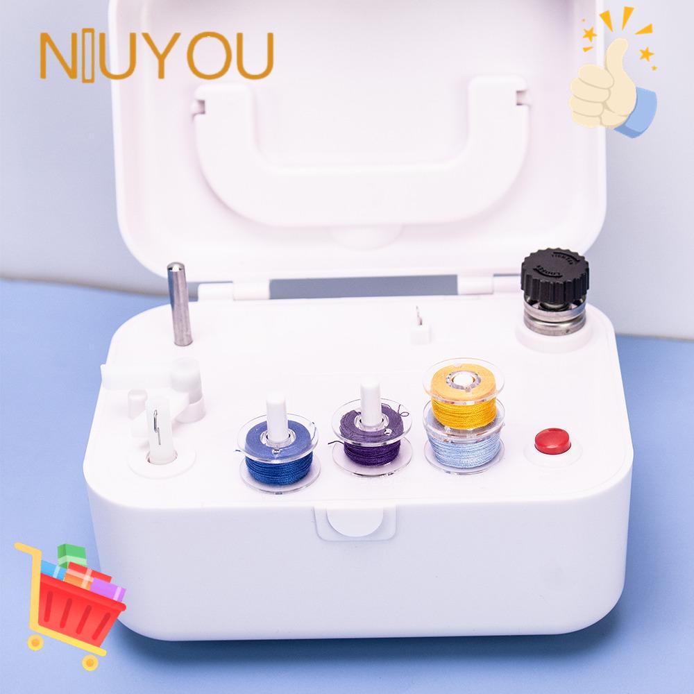 NIUYOU Dụng Cụ Quấn Cuộn Chỉ Tự Làm Kèm Giá Đỡ Tiện Dụng