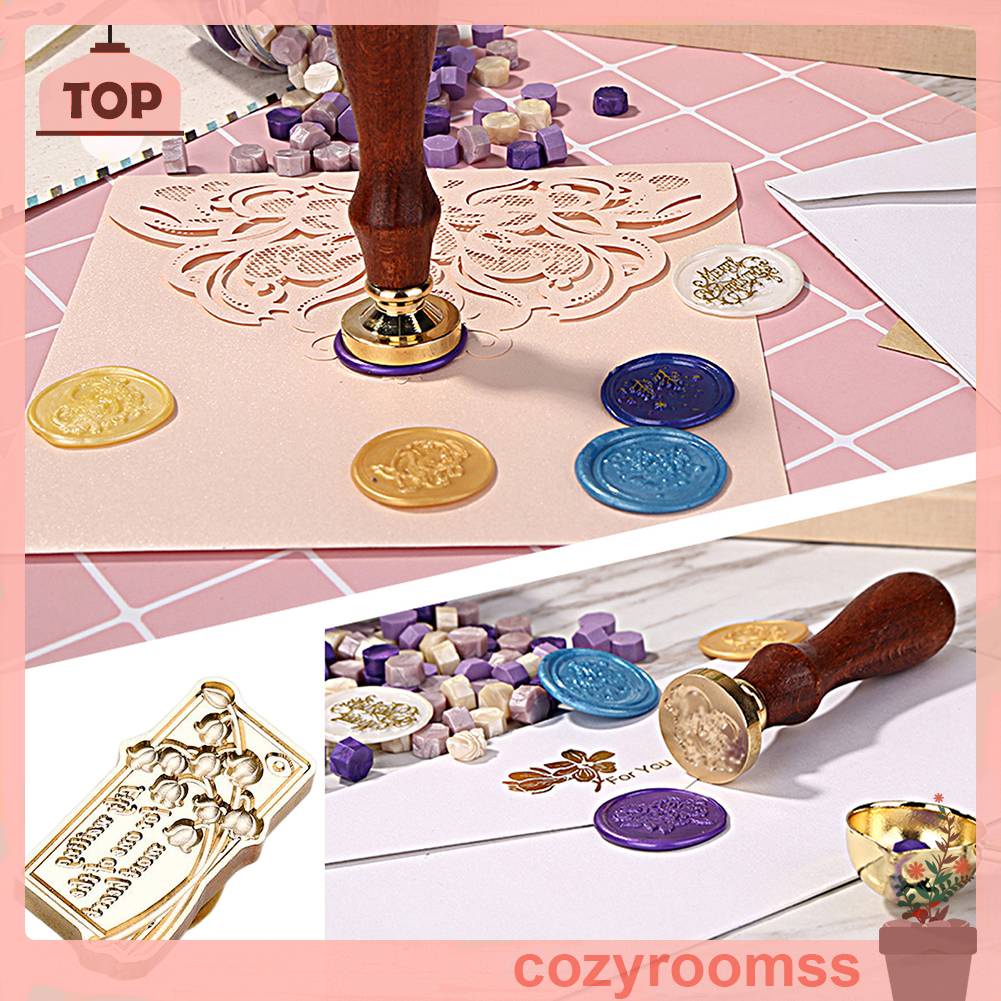 Con Dấu 3D Dùng Trang Trí Thiệp Mời Đám Cưới DIY