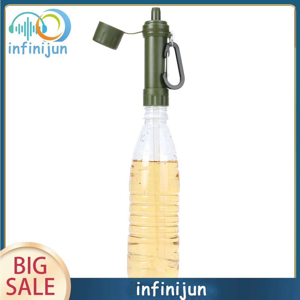 Máy Lọc Nước Sinh Tồn Kèm Ống Hút Tiện Dụng Cho Hoạt Động Ngoài Trời