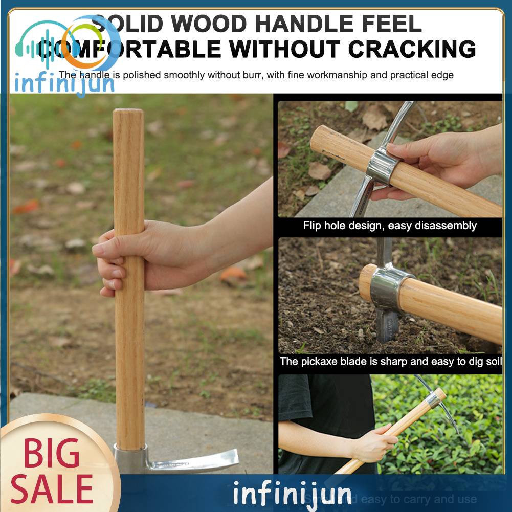 Dụng Cụ Đào Rễ Cây Bằng Thép Không Gỉ Độ Cứng Cao