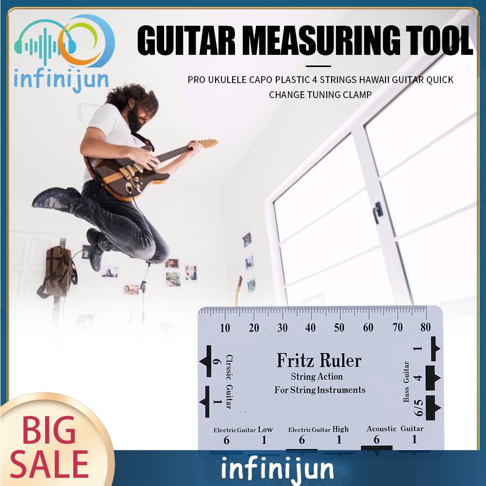 Thước Đo Dây Đàn Guitar Fritz