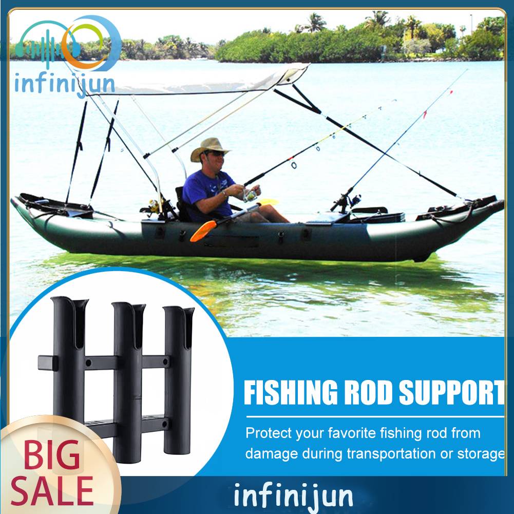 Giá Đỡ Cần Câu Cá 3 Ống Chuyên Dụng Cho Tàu Thuyền