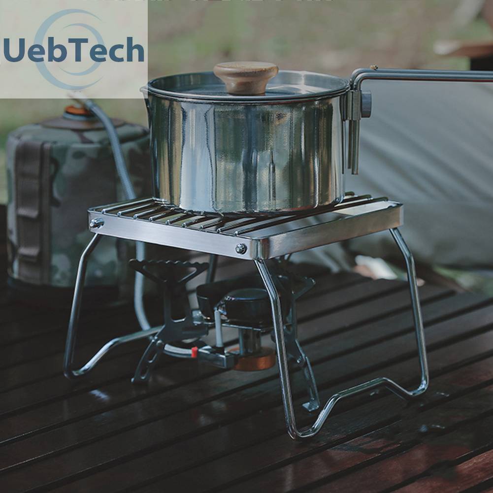 Vỉ Nướng BBQ Bằng Thép Không Gỉ Có Thể Gấp Gọn Tiện Dụng Mang Theo Du