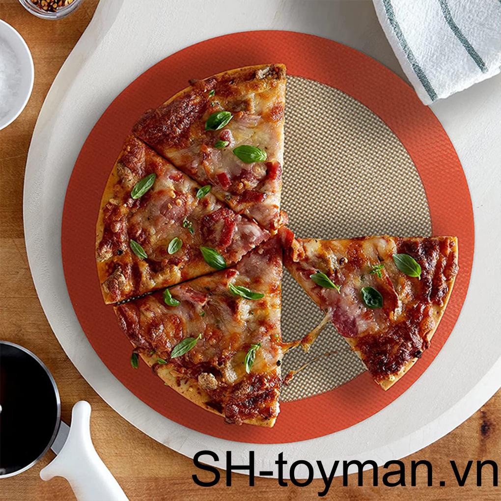Set 2 Tấm Lót Nướng Bánh Bằng Silicone Chịu Lực Tốt Và Mạnh Mẽ