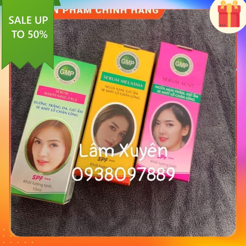 Serum Miền Thảo Mộc (Vàng Gold Ngừa Nám) (Xanh Lá Trắng Da) ( Hồng Phấn Ngừa Mụn Thâm) 🌹 FREESHIP 🌷cấp ẩm, Dưỡng da