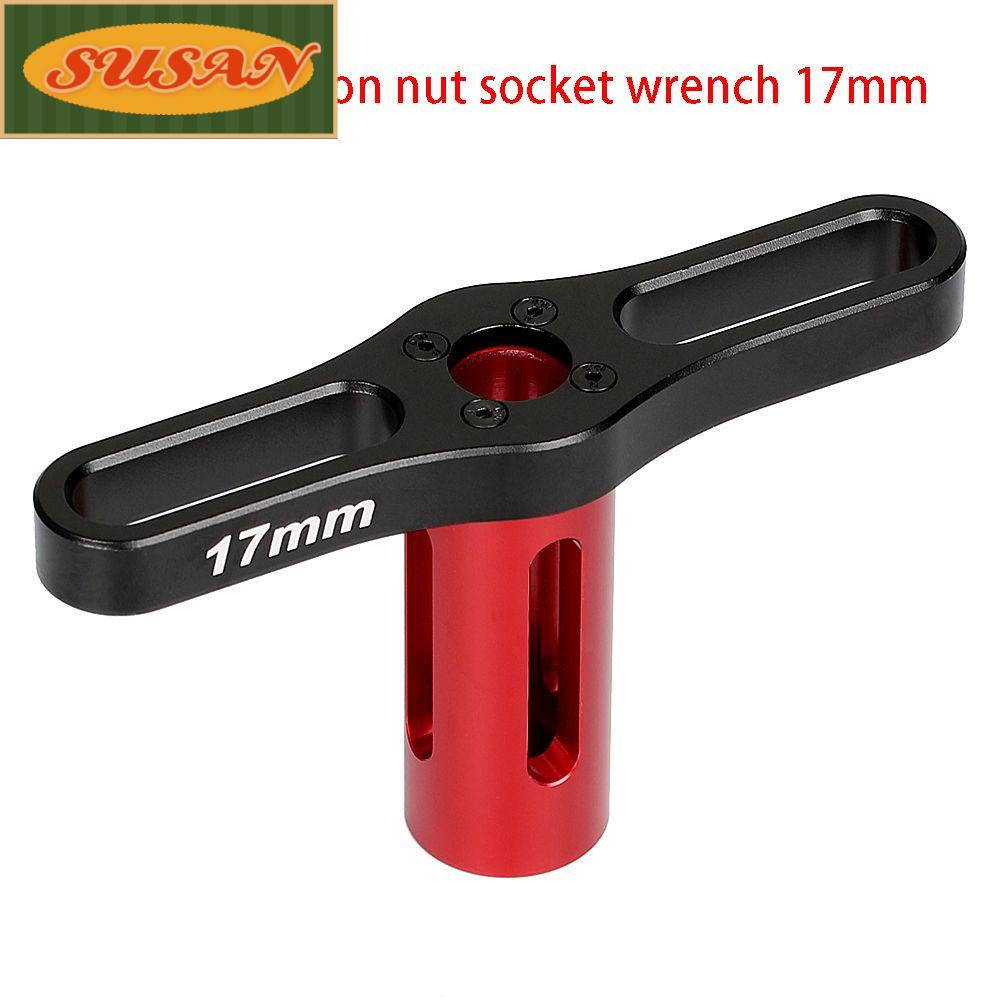 SUSANS Đai Ốc Lục Giác 17MM Cho Xe Điều Khiển Từ Xa SUMMIT E-REVO 1 / 8