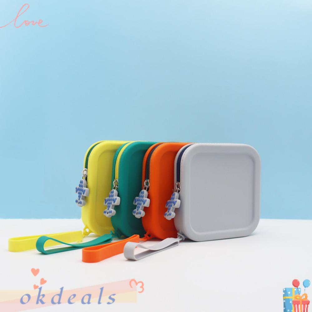 Túi Silicone Đựng Son Môi / Tiền Xu OKDEALS Thời Trang Cho Đi Du Lịch