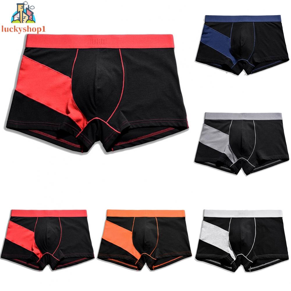 Quần Lót Cotton Lưng Vừa Plus Size Cho Nam