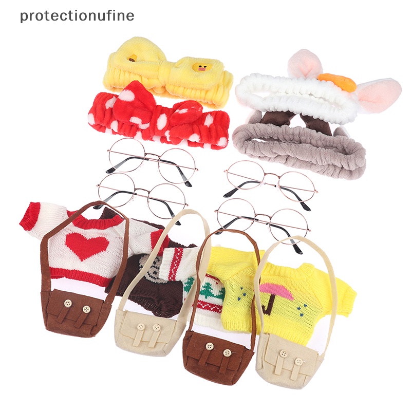 Bộ 4 Phụ Kiện Đồ Chơi Búp Bê Hình Chú Vịt 30cm Dễ Thương