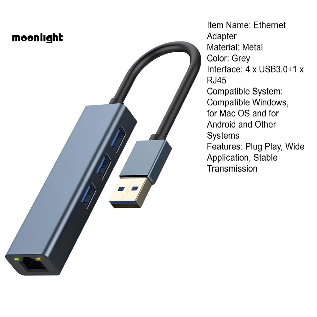 Bộ KếT NốI MạNg USB3.0 Sang RJ45 Cho MacBook Pro