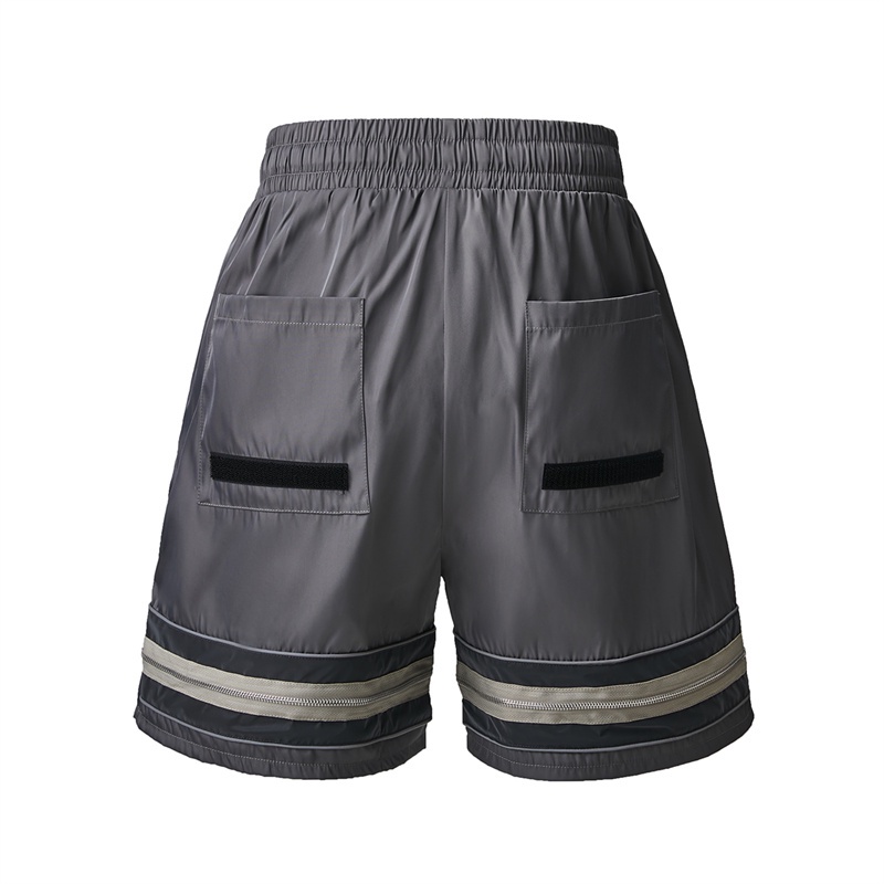 Un-der8-quần Short Dáng Rộng Có Dây Kéo Đa Năng Khóa Kéo Đường Phố Cao Cấp Cho Nam