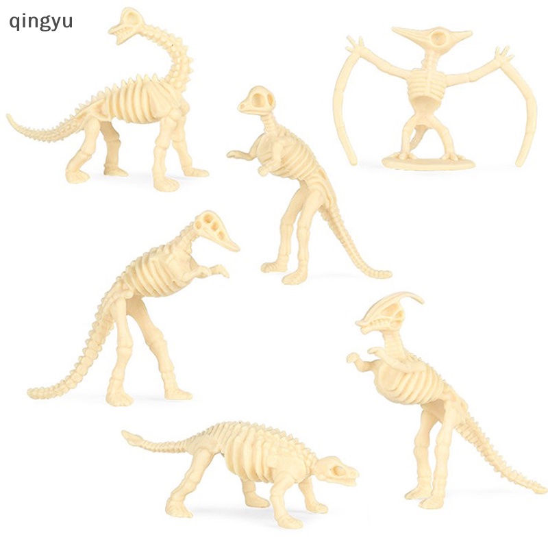 Set 12 Mô Hình Xương Khủng Long Mini Cho Bé