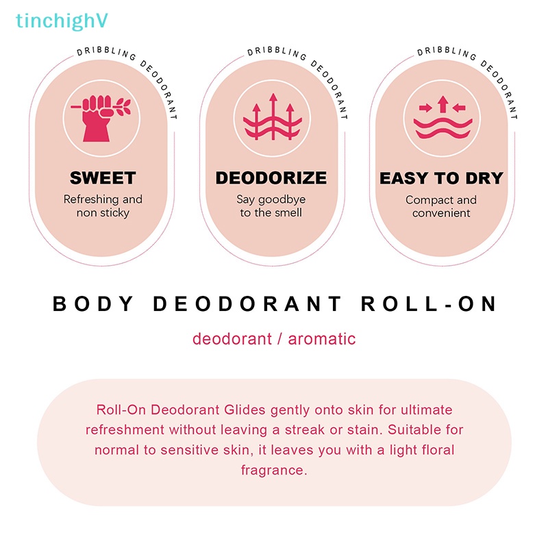 Cuộn Bóng Lăn Khử Mùi Mồ Hôi Cơ Thể Cho Nữ 30g