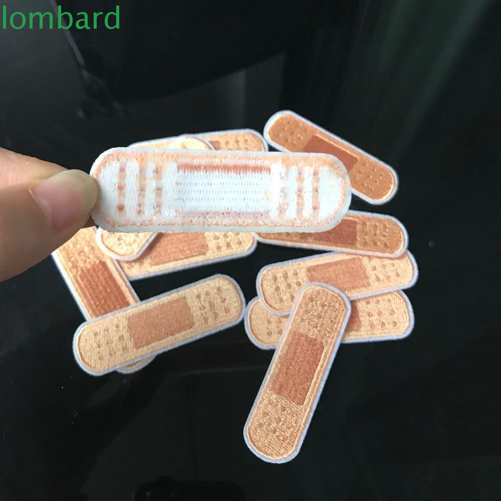 LOMBARD Sticker Ủi Thêu Hình Hoạt Hình Dễ Thương