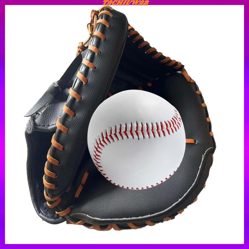 Găng Tay Bóng Chày Bằng Da PU Unisex