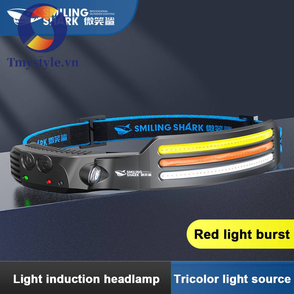 Đèn Pin Đội Đầu 1200MAH Siêu Sáng Dùng Cho Cắm Trại / Leo Núi / Câu Cá